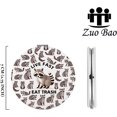 thumbnail image 2 of Zuo Bao Funny Raccoon Gift Raccoon Lover Makeup Mirror Live Fast Eat Trash Mirror for Raccoon Owner (Live Fast Eat Trash), 2 of 7