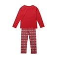 thumbnail image 4 of Ensemble de Pyjamas Assortis pour Famille 2 Pcs 3 Pcs Collection de Vêtements de Nuit de Noël Pyjamas Longs, 4 of 8