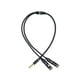 thumbnail image 1 of Auriculares Splitter Adaptador 3.5mm Jack Separado Auriculares y Mic Adaptador de Enchufe 3.5mm Combo Audio Adaptador, 1 of 8