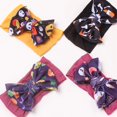 thumbnail image 5 of EnJoCho Baby Girls Headband Hallo-ween Motifs Pumpkin Printed Hairbands Bow Knotted Headwrap Kids Casual Fashion Headwear Accessories, 5 of 7