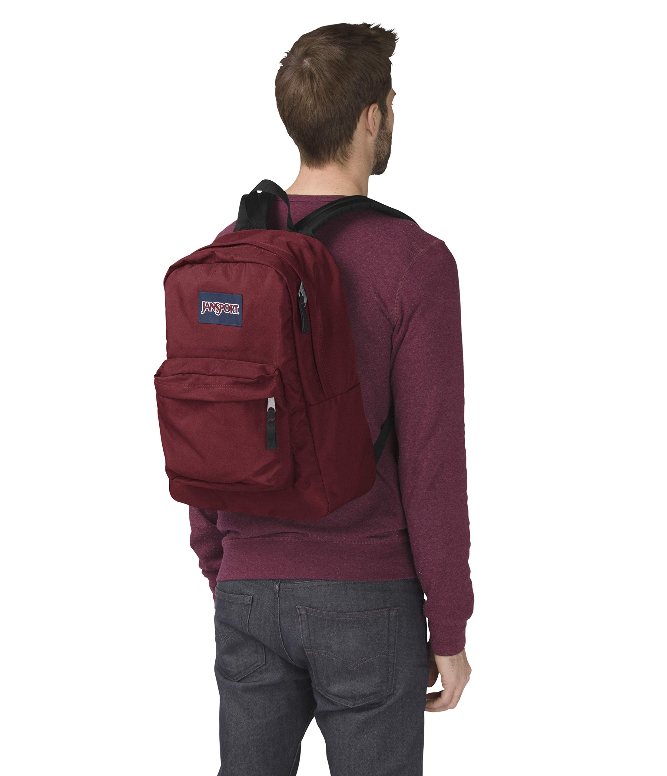 JanSport SuperBreak Classic Backpack Viking Red - image 4 of 7