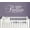 White, variant on PRINCESS ~ WALL DECAL, HOME DECOR 10" X 24" Wht