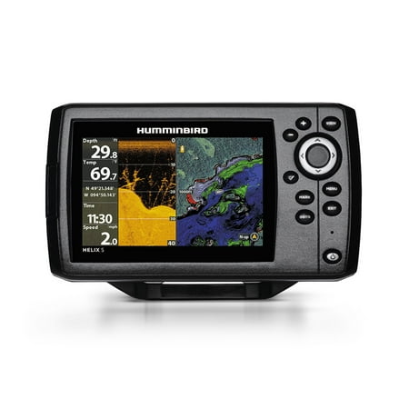 Humminbird Helix 5 CHIRP DI/GPS G2 Combo w/ Transducer Included (Best Gps Fishfinder Combo For The Money)