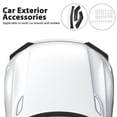 thumbnail image 3 of Masteelf White Front Bumper Spoiler Lip Exterior Car Accessories for Enhanced Style and, 3 of 7