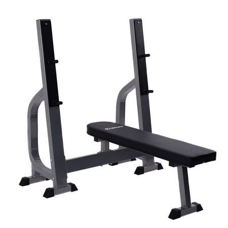 Costway Weight Lifting Flat Bench Fitness Workout Sit Up Board Home Exercise Gym, outdoor bench legs,workout bench and weights,weight bench for tall person