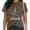 C-Green, variant on UNISHE Women's Funny Print T-Shirts Cowboy Frog Graphic Tees Washed Vintage Casual Short Sleeve Streetwear Tops Purple, M