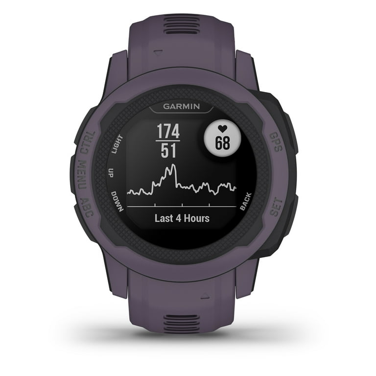Garmin Instinct 2S, Smaller-Sized GPS Outdoor Watch, Multi-GNSS Support, Trackback Routing, Deep Orchid Garmin Instinct 2S, Smaller-Sized GPS Outdoor Watch, Multi-GNSS Support, Trackback Routing, Deep Orchid