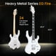 thumbnail image 2 of Guitarra eléctrica Pyle Heavy Metal EG Fire con kit de amplificador, 2 of 7