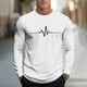 thumbnail image 1 of Blusas y camisas de manga larga con cuello redondo, moda casual para hombre, estampado deportivo, blusas de manga larga con cuello redondo, camisas para hombre, blusa de poliéster, 1 of 5