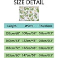 thumbnail image 2 of Crawling Indoor Carpet Play Mat Chamomiles and Butterflies for Living Room Bedroom Educational Nursery Floor Mat Area Rugs 63x48in Carpet Runner, 2 of 6