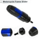 thumbnail image 5 of Protector de guardabarros de aleación de aluminio de 10mm para slider de marco de motocicleta, protección contra choques, 40mm, 185mm, azul, 1 Pc, 5 of 7