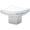Chrome, variant on Emtek 86317 Basin 1-1/4" Square Cabinet Knob - Nickel
