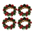 thumbnail image 2 of Servilleteros navideños Sunnimix de aleación de zinc 4 piezas campanas, 2 of 8