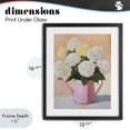 thumbnail image 4 of Stupell Industries French Country Hydrangeas in Watering Can Black Framed Print Under Glass, 13 x 16, by The Prints Vibe, 4 of 8