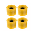 thumbnail image 5 of 80A Roues de Skateboard de Remplacement avec Roulements Roues Longboard PU Roues Cruiser Remplacement de Rue, Jaune, 5 of 5