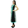 thumbnail image 4 of Bimba Women Straight Cotton Pannel Kurti Sleeveless Printed Kurta, 4 of 6
