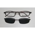 thumbnail image 2 of SMARTCLIP 511T HOT TITANIUM EYEGLASS FRAME/GLASSES POLARIZED SUNGLASS LENSES, 2 of 10