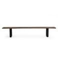 thumbnail image 3 of Modrest Taylor - X-Large 102" Modern Live Edge Dining Bench, 3 of 5