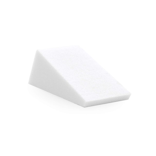 Artist's Choice Esponja de maquillaje Mini aplicador Cuñas Esponjas cosméticas triangulares para base Rubor Sombra de ojos Bordes nítidos para controlar la mezcla y suavizar Desechable Sin látex Paque