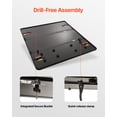 thumbnail image 5 of VEVOR Tri-Fold Truck Bed Tonneau Cover, Compatible with 2015-2024 Ford F-150, 6.5' (79") Bed, Only Fit 6.5' x 5.4' (79" x 65.2") Inside Bed, 400 lbs Load Capacity, LED Light, Quick Folding, Black, 5 of 9