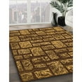 thumbnail image 3 of Ahgly Company Machine Washable Indoor Square Transitional Orange Area Rugs, 6' Square, 3 of 7