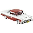 thumbnail image 3 of 1958 Ford Ranchero Torch Red and White with Red Interior Limited Edition to 180 pieces Worldwide 1/43 Model Car by Goldvarg Collection, 3 of 4