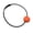 Orange, variant on Necvior Scubas Diving Tanks Cylinder Knocker Banger Balls Standard Diving Tanks Cylinder Diver Underwater Signaling Noise Maker
