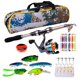 thumbnail image 3 of Caña De Pescar Multifuncional Juego De Combate De Carrete Giratorio De Pesca Telescópica Con Carrete De Pesca Juego De Señuelos De Pesca Accesorio De Pesca Con Bolsa De Transporte Yuarrent OD013803-00, 3 of 6