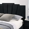 thumbnail image 6 of Furniture of America Gatsby Fabric Panel Bed, Black, King, 6 of 10
