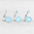 thumbnail image 2 of Baby Blue Twins Baby Shower Hershey´s Kisses Stickers, 216-Pack, 2 of 3