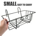 thumbnail image 3 of MIANGASTORE 2Pcs Balcony Hanging Flower Pot Holder Hanging Railing Planter Basket Metal Plant Pot Holder, 3 of 7