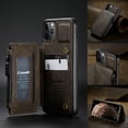 thumbnail image 1 of Funda de cuero con tapa para teléfono Samsung Galaxy, cartera con cremallera para tarjeta de crédito, S21, S20 FE, S10, S22, Ultra B, nuevo estilo, para Samsung Galaxy A52, A51, A71, Note 20, 10 qym unisex, 1 of 2