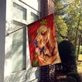 thumbnail image 2 of Carolines Treasures LH9331-FLAG-PARENT Bloodhound Red and Green Snowflakes Holiday Christmas Flag  multicolor, 2 of 2
