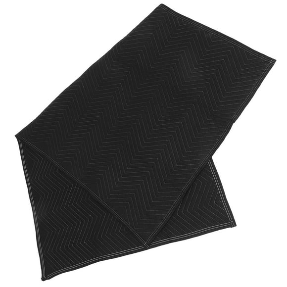 Phenofice Furniture Covers for Moving Black Non Woven Fabric Scratch Prevention while Transporting 1Pcs