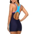 thumbnail image 2 of Women Boyleg One Piece Swimsuit Sport Swimming Suit, 2 of 7