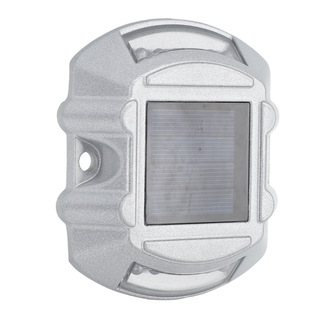Coque en Alliage d'Aluminium Lampes de Terrasse Solaire Installation Sans Fil Induction Intelligente avec une Lumière Brillante, Conception Résistante aux Intempéries pour Voie Extérieure