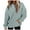 Light Blue, variant on Lenpel Sweatshirts for Women Fall Winter Long Sleeve Oversized Hoodies Pullover Outfits Thermal Causal Tops