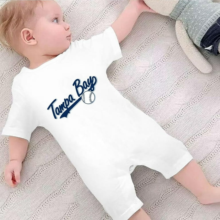 Baby Sleepers Baby Boy Outfits Double Zipper Onesies for Baby Girl Crawling Suit Baseball Print Onesie Navy Walmart