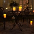 thumbnail image 6 of Homemory Flameless Pillar Candles, Waterproof Outdoor, Timer, Battery Operated, Flickering LED, Large 10 x 4 Inch, Set of 2, 6 of 7
