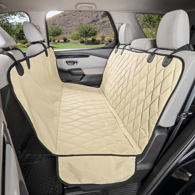 Funda Impermeable 4Knines para Asiento Trasero de Perros para Autos, SUVs y Camionetas