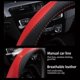 thumbnail image 2 of Microfiber Leather Car Steering Wheel Cover, Durable, A Breathable, Fits Most Cars, Warm in Winter, Universal Size Steering Wheel Covers 38cm (15 inch, 2 of 3