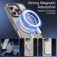 thumbnail image 3 of JETech Magnetic Case for iPhone 16 Pro 6.3-Inch Compatible with MagSafe, Translucent Matte Back Slim Shockproof Phone Cover (Natural Titanium), 3 of 6