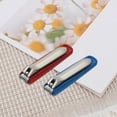 thumbnail image 6 of Unique Bargains 1 Set Durable Splash-Proof Nail Clippers Kit Toenail Clippers Blue, 6 of 7