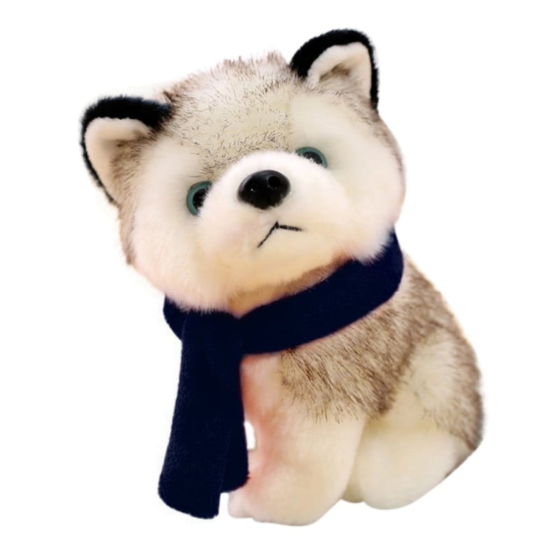 husky stuffed animal walmart