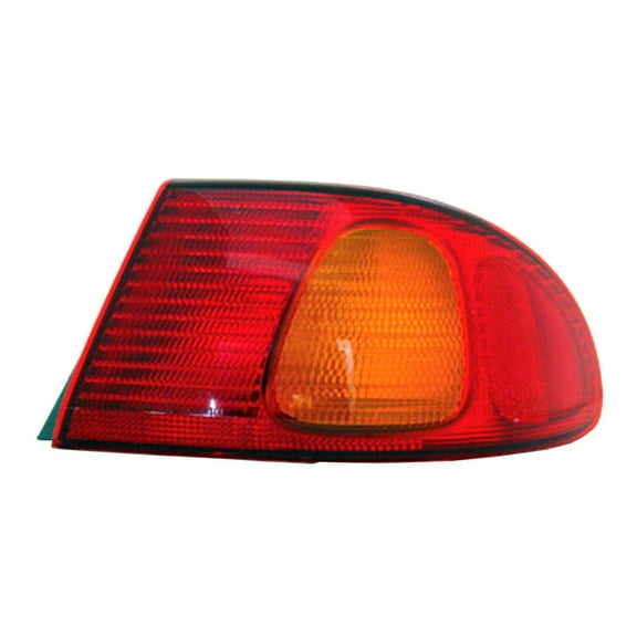 KAI New Economy Replacement Passenger Side Outer Tail Light Assembly, Fits 1998-2002 Toyota Corolla Sedan