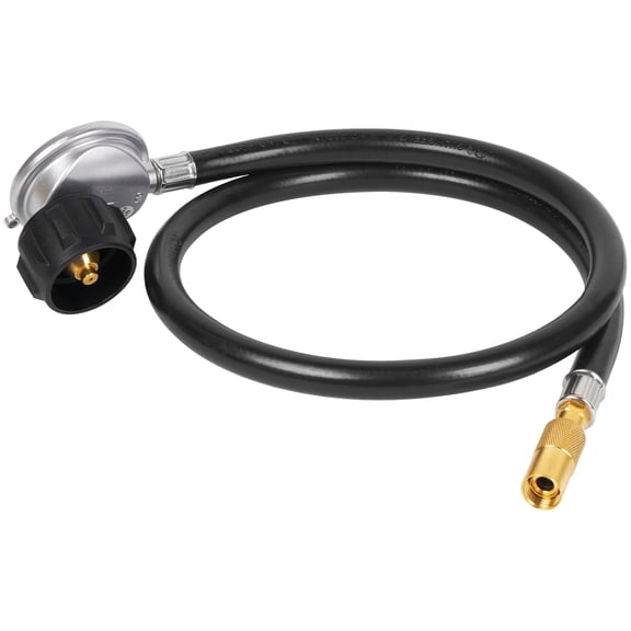 POMEADE, 3', Other, Propane Adapter Hose & Regulator Gas Line Connector