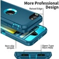 thumbnail image 4 of Funda para iPhone SE 2022/2020, [Protector de pantalla integrado] Resistente a golpes, polvo y caídas, 3 capas de protección completa, funda resistente para iPhone SE (3.ª/2.ª generación) de 4,7, 4 of 8
