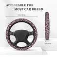 thumbnail image 3 of Uemuo Elements Printed Car Elastic Steering Wheel Cover - Universal Car Accessory for Diverse Cars Anti-Slip, and Comfortable- 15", 3 of 8