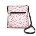 thumbnail image 2 of Eheartsgir Silk Scarf Floral Pattern Waterproof Satchel Bag for Daily Storage Weekend Activities, Waterproof Design Fashion Purse Satchel Adjustable Strap Sling Bag, 2 of 7