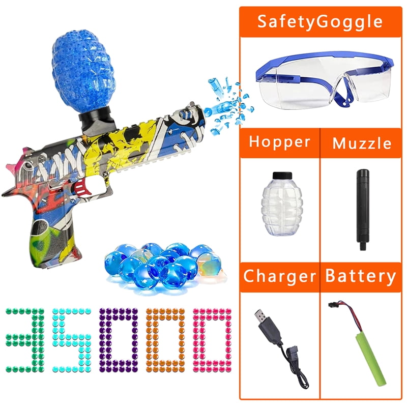 Autrucker water gun Electric Gel Ball Gun with Water Gel Beads Toy Gun